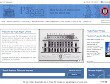 Tablet Screenshot of hughpagan.com